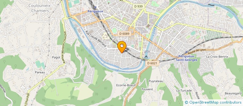 localisation de l'entreprise MADAME CLOTHILDE BUGE à PERIGUEUX