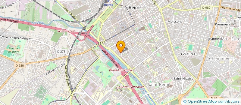 localisation de l'entreprise MADAME CLOTHILDE CERESER  REIMS