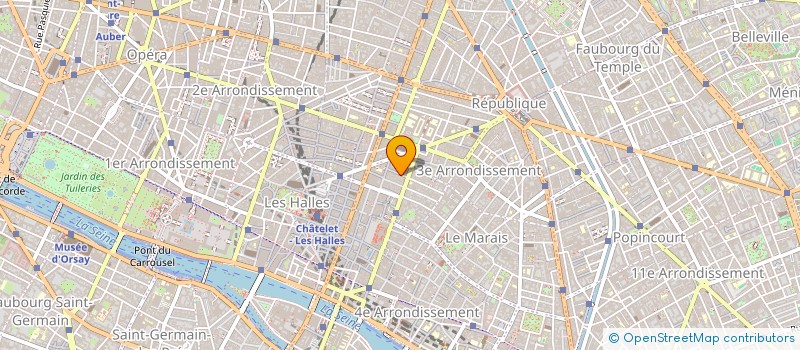 localisation de l'entreprise MADAME CLOTHILDE CHAILLOUX  PARIS