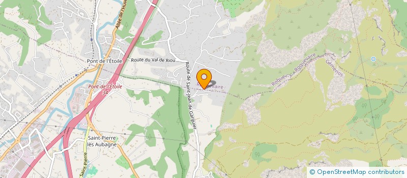 localisation de l'entreprise MADAME CLOTHILDE COULON  ROQUEVAIRE