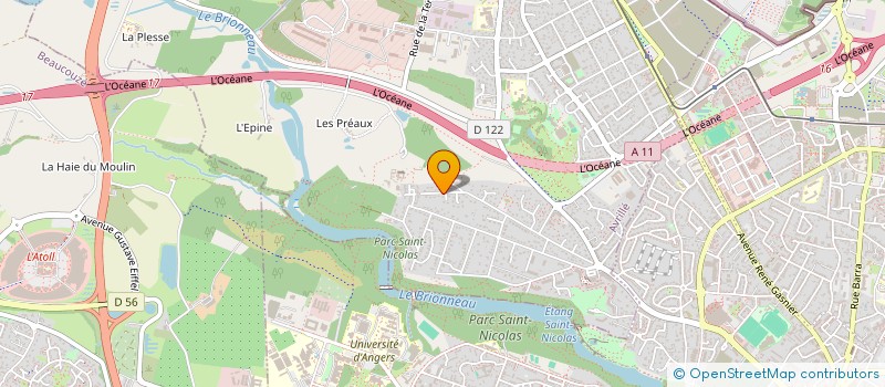 localisation de l'entreprise MADAME CLOTHILDE DE MAILLARD-TAILLEFER  AVRILLE