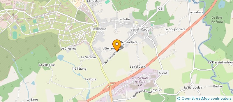 localisation de l'entreprise MADAME CLOTHILDE DE PARSEVAL  GUER