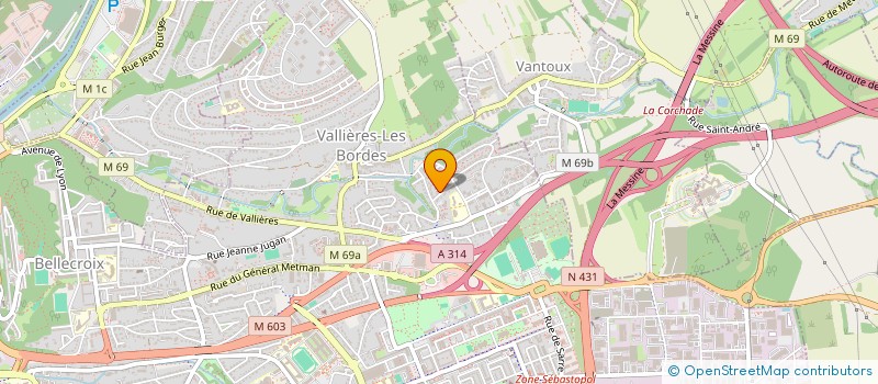 localisation de l'entreprise MADAME CLOTHILDE DI BLASI  METZ