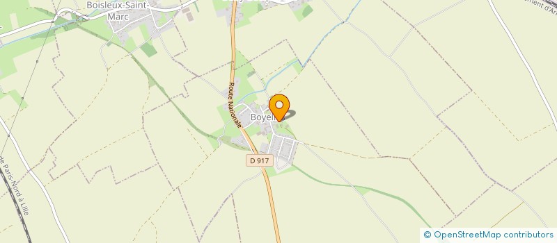 localisation de l'entreprise MADAME CLOTHILDE DUQUENNE  BOYELLES