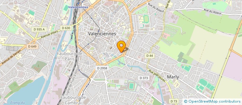 localisation de l'entreprise MADAME CLOTHILDE ESCOUFLAIRE  VALENCIENNES