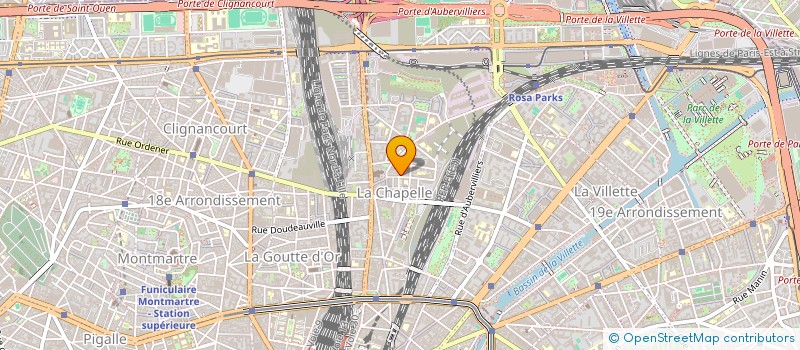 localisation de l'entreprise MADAME CLOTHILDE GALLET  PARIS