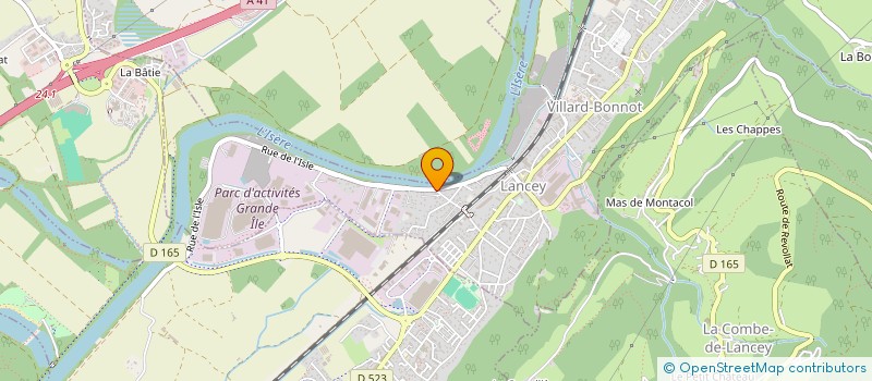 localisation de l'entreprise MADAME CLOTHILDE GARCIA  VILLARD-BONNOT