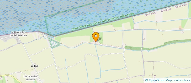 localisation de l'entreprise MADAME CLOTHILDE HOMET  SAINT-BROLADRE