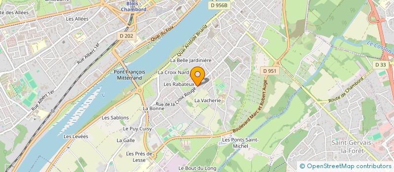 localisation de l'entreprise MADAME CLOTHILDE HUSBAND  BLOIS