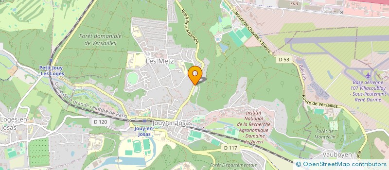 localisation de l'entreprise MADAME CLOTHILDE JOSSET à JOUY-EN-JOSAS