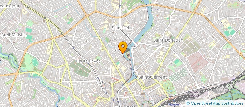 localisation de l'entreprise MADAME CLOTHILDE LAMOUREUX  NANTES