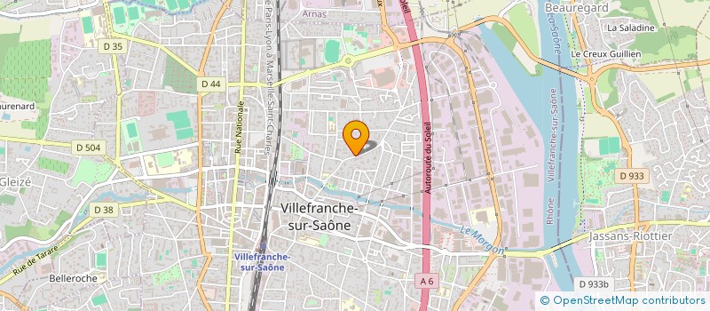 localisation de l'entreprise MADAME CLOTHILDE LAO  VILLEFRANCHE-SUR-SAONE