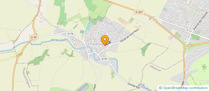 localisation de l'entreprise MADAME CLOTHILDE LASSAU  CHAVENAY