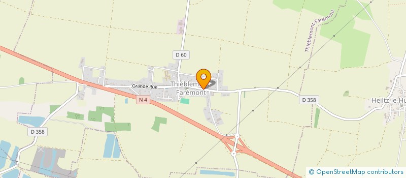 localisation de l'entreprise MADAME CLOTHILDE LOEB  VITRY-LE-FRANCOIS