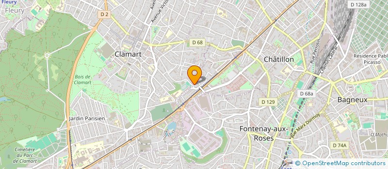localisation de l'entreprise MADAME CLOTHILDE LOUVET à CLAMART