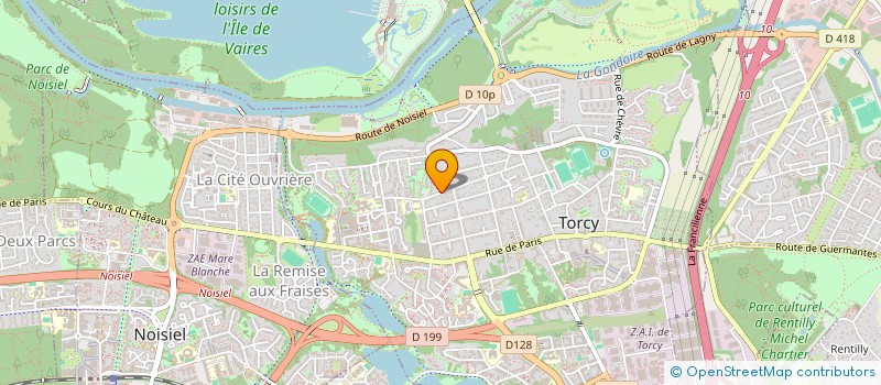 localisation de l'entreprise MADAME CLOTHILDE MAUMY  TORCY