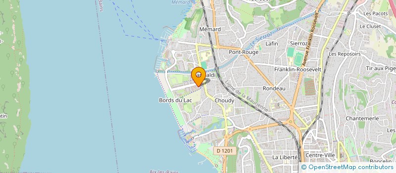 localisation de l'entreprise MADAME CLOTHILDE MESNIER  AIX-LES-BAINS