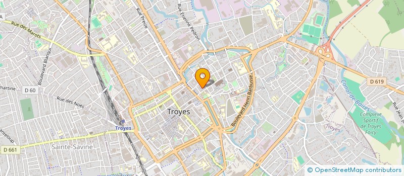 localisation de l'entreprise MADAME CLOTHILDE MIGNOT à TROYES