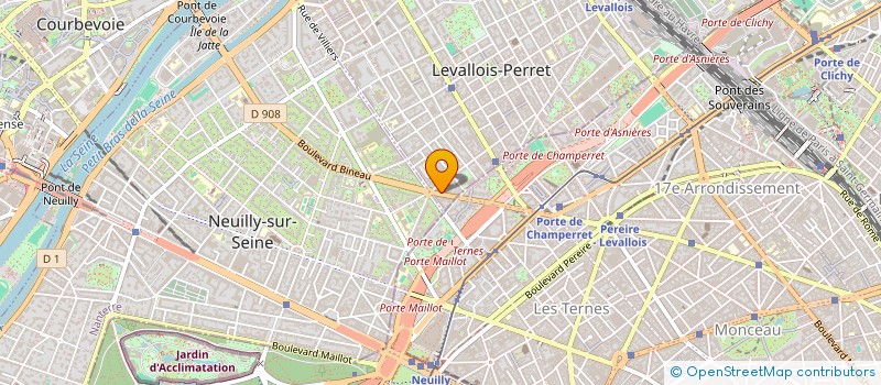localisation de l'entreprise MADAME CLOTHILDE MONIOT à LEVALLOIS-PERRET