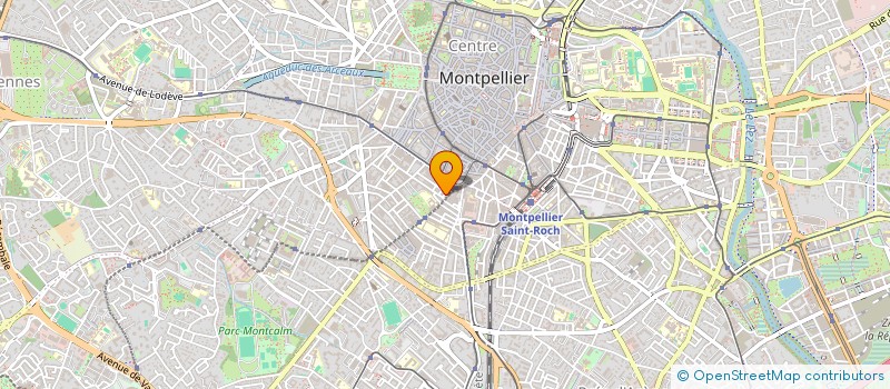 localisation de l'entreprise MADAME CLOTHILDE PALMIERI à MONTPELLIER