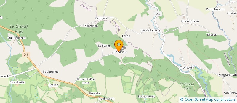 localisation de l'entreprise MADAME CLOTHILDE RAULT  PLOERDUT