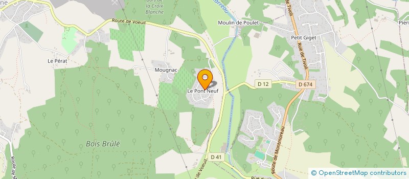 localisation de l'entreprise MADAME CLOTHILDE REAULT  LA COURONNE