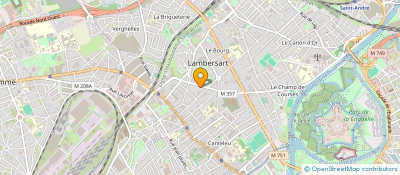 localisation de l'entreprise MADAME CLOTHILDE THIRIEZ à LAMBERSART