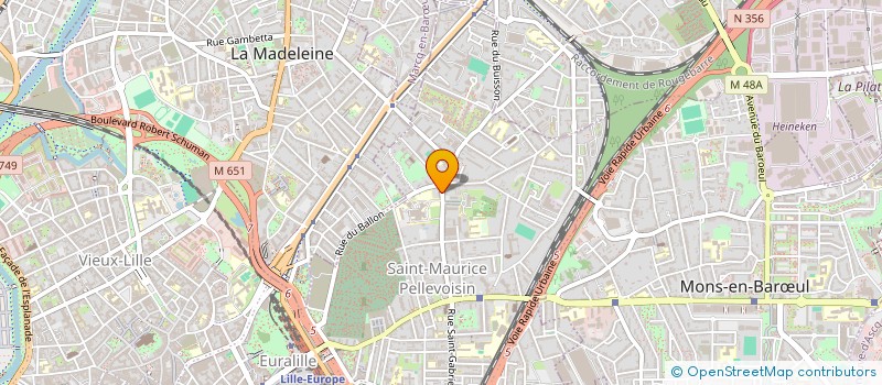 localisation de l'entreprise MADAME CLOTILDE BERENGER à LILLE