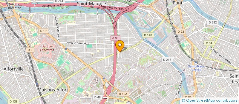 localisation de l'entreprise MADAME CLOTILDE BESLOY à MAISONS-ALFORT