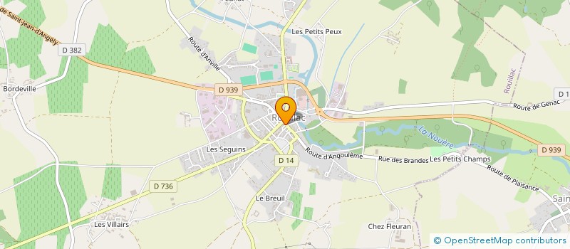 localisation de l'entreprise MADAME CLOTILDE BOITEAU à ROUILLAC