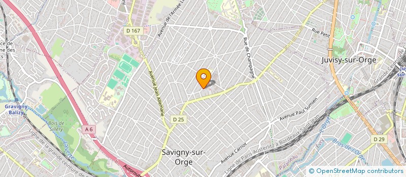 localisation de l'entreprise MADAME CLOTILDE BORE à SAVIGNY-SUR-ORGE