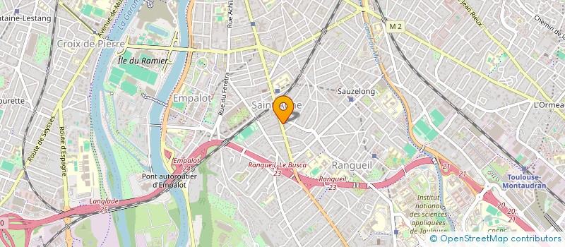 localisation de l'entreprise MADAME CLOTILDE BORIE à TOULOUSE