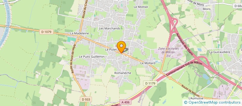 localisation de l'entreprise MADAME CLOTILDE BURTE à REPLONGES