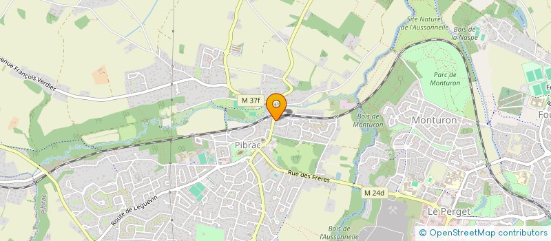 localisation de l'entreprise MADAME CLOTILDE BURY  PIBRAC