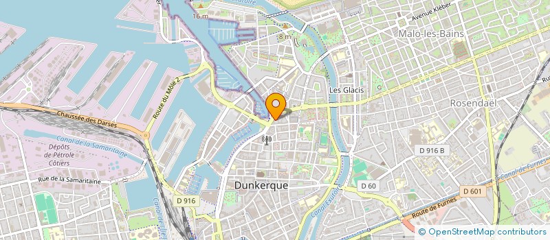 localisation de l'entreprise MADAME CLOTILDE CADART à DUNKERQUE