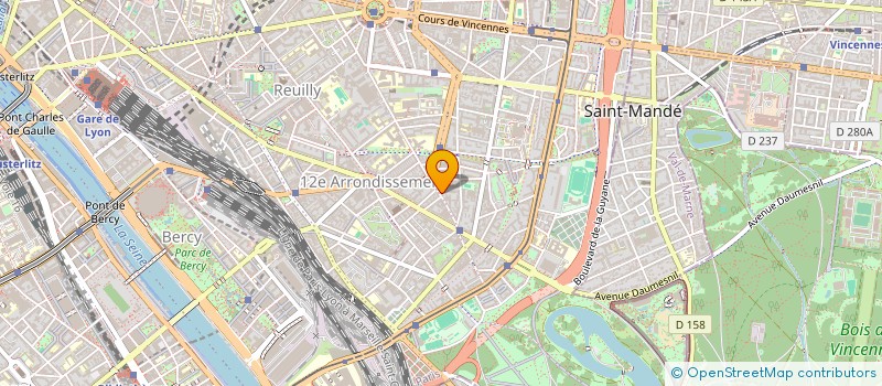 localisation de l'entreprise MADAME CLOTILDE CAVAROC  PARIS