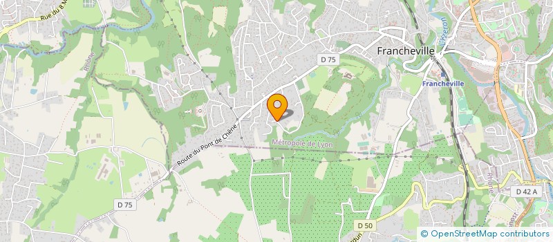 localisation de l'entreprise MADAME CLOTILDE CHALLIER  FRANCHEVILLE