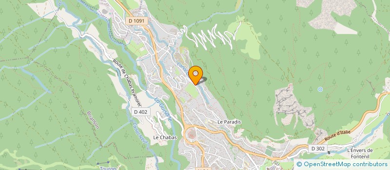 localisation de l'entreprise MADAME CLOTILDE CHARRADE  BRIANCON