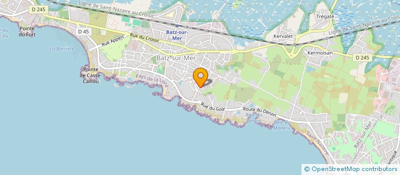 localisation de l'entreprise MADAME CLOTILDE CHARRIER-CLAIREN à BATZ-SUR-MER