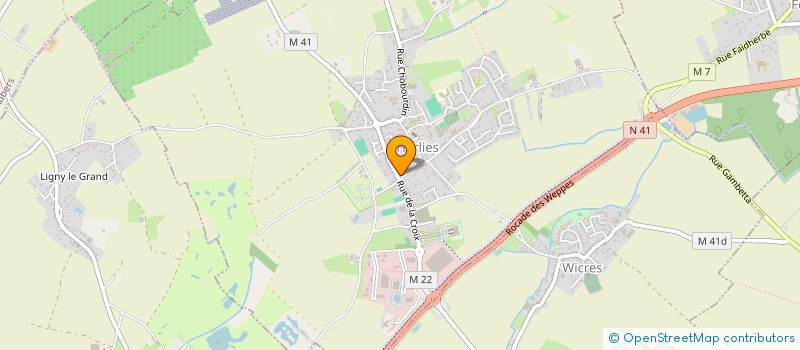 localisation de l'entreprise MADAME CLOTILDE CHEVAL  HERLIES