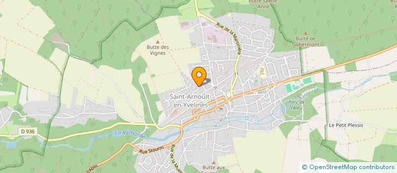 localisation de l'entreprise MADAME CLOTILDE CLOTILDE  SAINT-ARNOULT-EN-YVELINES