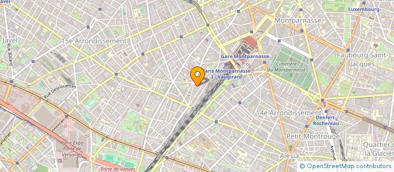 localisation de l'entreprise MADAME CLOTILDE CLOTILDE PIGREE  PARIS