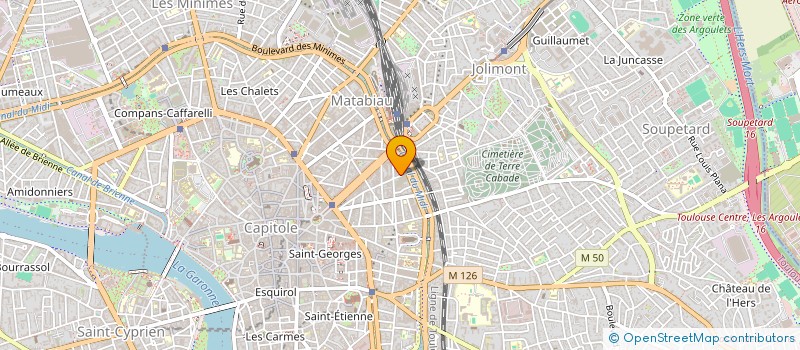 localisation de l'entreprise MADAME CLOTILDE DANEY DE MARCILLAC à TOULOUSE