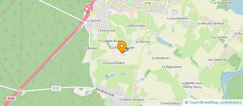 localisation de l'entreprise MADAME CLOTILDE DANIEL  LIFFRE