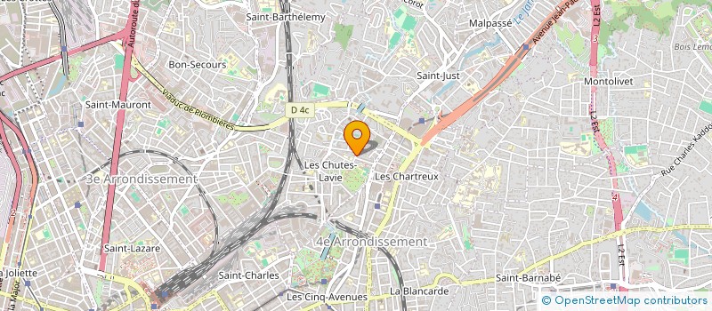 localisation de l'entreprise MADAME CLOTILDE DESCHAMPS à MARSEILLE