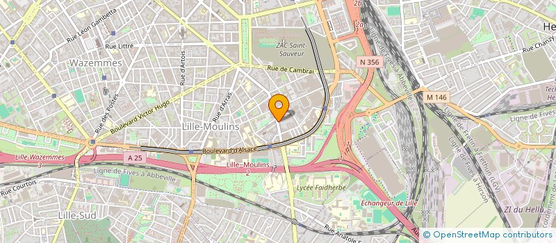 localisation de l'entreprise MADAME CLOTILDE DESPLANQUE  GONDECOURT