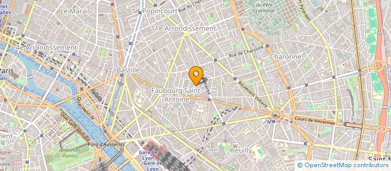 localisation de l'entreprise MADAME CLOTILDE FERAUD  PARIS