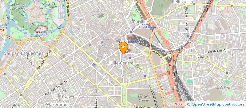 localisation de l'entreprise MADAME CLOTILDE FONTAINE à LILLE