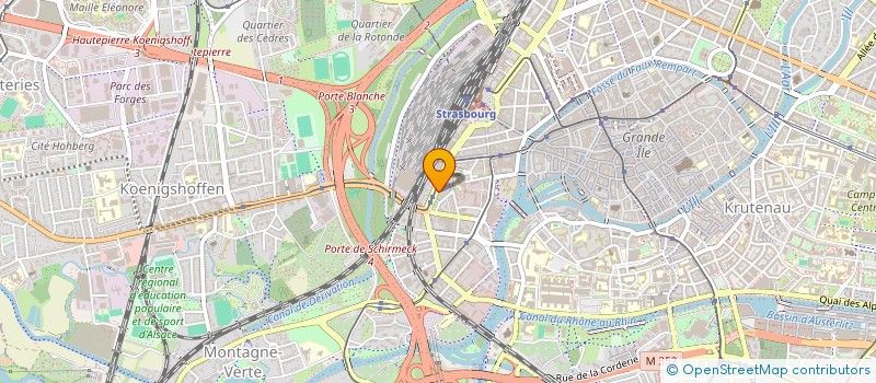localisation de l'entreprise MADAME CLOTILDE GABORIT à STRASBOURG