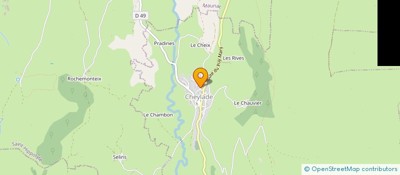 localisation de l'entreprise MADAME CLOTILDE GAUTIER à TRIZAC